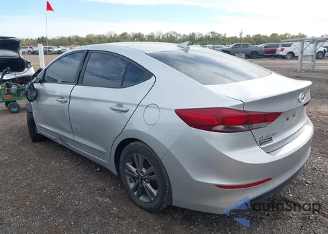 2018 Hyundai Elantra Sel from USA, damaged, VIN 5NPD84LF4JH220327